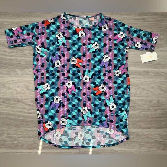 LuLaRoe Tops - LuLaRoe Mickey Mouse Geometric Tee
